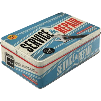 Dóza na potraviny Nostalgic Art Plechová Dóza Plochá - Service & Repair