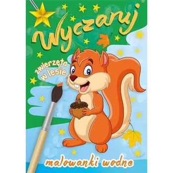 Wyczaruj zwierzęta w lesie. Malowanki wodne - praca zbiorowa