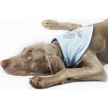 Obleček pro psa Tlapka šátek pro psa Doggie Barva: Modrá, Velikost: S