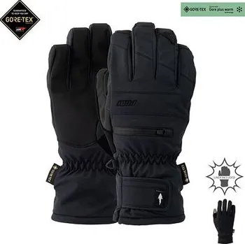 Rukavice Rukavice POW WAYBACK GTX SHORT GLOVE +WARM Black velikost M