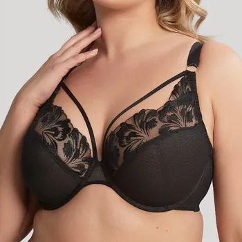 Podprsenka Panache Sculptresse - Jaida podprsenka s nižším středem nevyztužená black 75F 10536