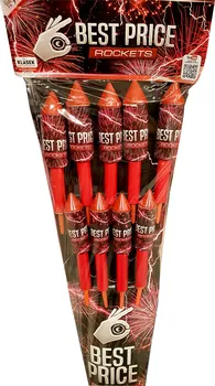 Zábavní pyrotechnika Klásek Pyrotechnics Rakety Best Price set 9 ks