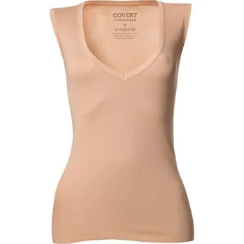 Dámské neviditelné tílko Covert béžové (147472-410) M Možnost vrácení zboží ZDARMA do 120 dnů!