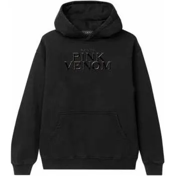 Pánská mikina Merch BLACKPINK: Blackpink Unisex Pullover Hoodie: Pink Venom Oil Stroke (back Print) (large) L