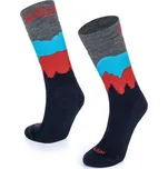 Unisex ponožky z merino vlny Kilpi NORS-U tmavě modrá 35