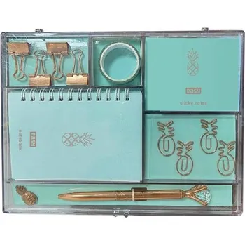 Kosmetická sada Dárková sada kancelářských potřeb EASY Pinapple Set