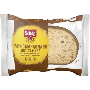 Trvanlivě pečivo Pain Campagnard Cereale 250g SCHAR bez lepku