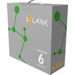 Solarix kabel CAT6 UTP drát 100m PVC, SXKD-6-UTP-PVC