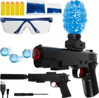 Dětská zbraň Kruzzel Sada pistole na vodní gelové kuličky