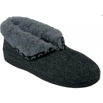 Dámská zdravotní obuv Teplé bačkory důchodky ADANEX 4944 tm. šedé velikost: 39