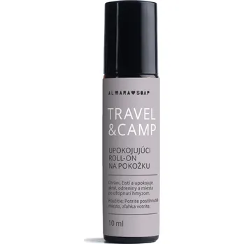 Tělový balzám Almara Soap Přírodní zklidňující roll-on na pokožku s tea tree a levandulí