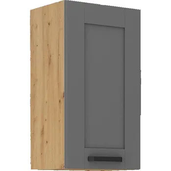 Kuchyňská skříňka Horní skříňka LUNNA TMAVĚ ŠEDÁ / ARTISAN 40 G-72 1F
