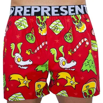 Trenýrky Pánské trenky Represent exclusive Mike xmas party 3XL Možnost vrácení zboží ZDARMA do 120 dnů!