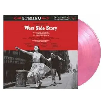 Zahraniční hudba 2LP Leonard Bernstein: West Side Story LTD | NUM | CLR 2021 180g Numbered 1LP Coloured Original Broadway Cast Purpled On Pink & Purple Marbled Vinyl Limited Edition