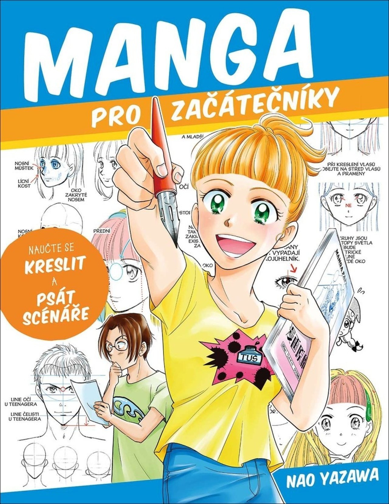 Foto Kniha Manga pro začátečníky Naučte se kreslit a psát scénáře