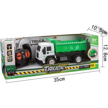 RC model auta Auto na ovládání zelené popelář