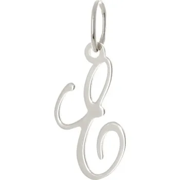 Přívěsek Přívěšek z bílého zlata písmeno E ZZ0927EBF