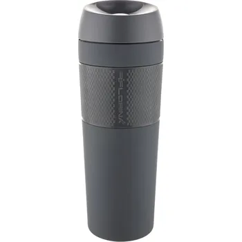 Termoska FLORINA Termohrnek LEO 450 ml, nerez, černý