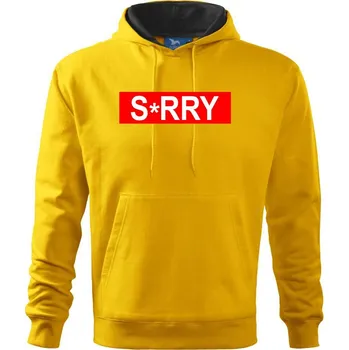 Pánská mikina S*RRY - Mikina pánská Cape s kapucí - 5XL ( Žlutá )