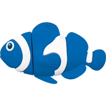 USB flash disk Civetman USB Flash disk - 64 GB - Rybička Klaun - Modrá - USB 3.0