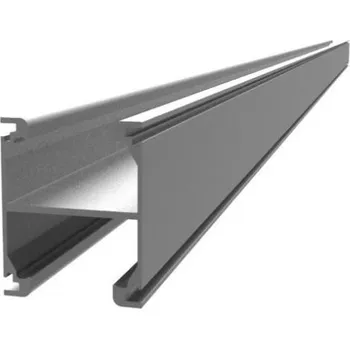 Stavební profil Hliníková lišta H Profil pro montáž solárních panelů, délka 1,2m