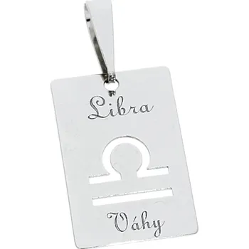 Přívěsek Goldstore Přívěsek znamení váhy bílé zlato Váha: 1.21 g
