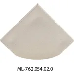 koncovka pro RT bez otvoru ML-762.054.02.0 stříbrná barva