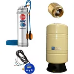 PEDROLLO NKmTS 2/4-GE-N, 80 l, 230 V, 20 m kabel, set k okamžitému zapojení