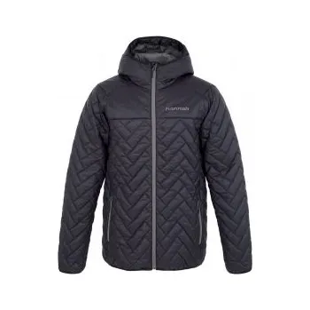 Pánská casual bunda Hannah TIAGO anthracite II XL; Černá bunda + DÁREK DLE VÝBĚRU!