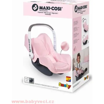 Autosedačka pro panenku Maxi Cosi&Quinny pink světlá > varianta pink