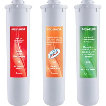 Ochranný vodní filtr Sada filtračních vložek pro Aquaphor Morion ECO