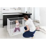 BabyDan dětská ohrádka Square playpen + matrace - Bílá