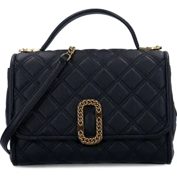 Kabelka Marc Jacobs Kůžoná kabelka na rameno THE STATUS | Barva:černý | Velikost:OS