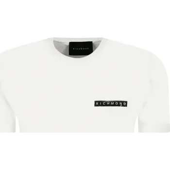 Pánské tričko John Richmond Tričko CLEMENTINE | Barva:bílý | Velikost:M