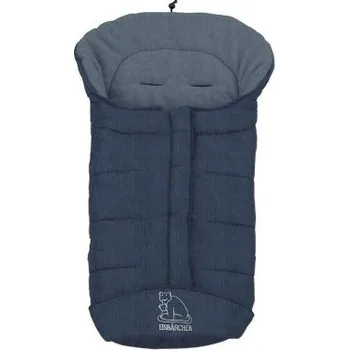Fusak Eisbärchen fusak nylon/fleece - Modrý melír/modrá