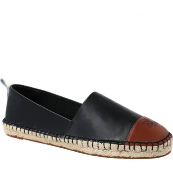Dámské mokasíny LAUREN RALPH LAUREN Kůžoné espadrilky DORIAN | Barva:černý | Velikost:36