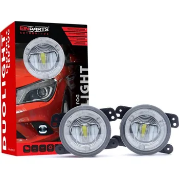 Denní svícení DUOLIGHT DL12 LED Světla Pro Denní Svícení s Mlhovkami Jeep Grand Cherokee,Cherokee, Wrangler