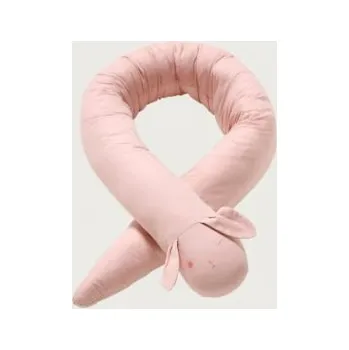 Příslušenství pro dětskou postel a kolébku Mimiconcept Mantinel pes Falco - Dusty Rose