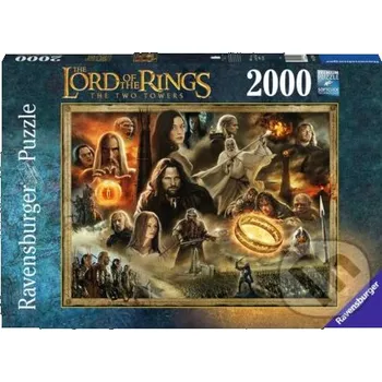 Puzzle Ravensburger Pán prstenů Dvě věže 2000 dílků