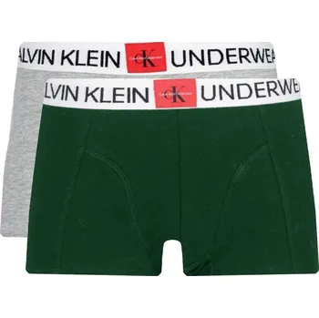 Boxerky Calvin Klein Underwear Boxerky 2-pack | Barva:zelený | Velikost:128/140