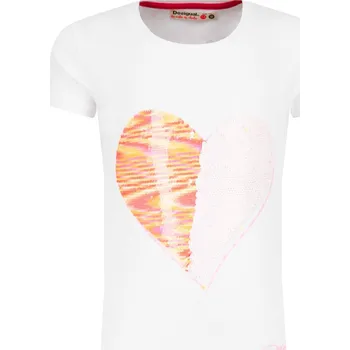 Desigual Tričko DOVER | Barva:bílý | Velikost:104