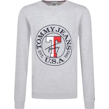 Pánská mikina Tommy Jeans Mikina TJM CIRCLE LOGO | Barva:šedý | Velikost:L