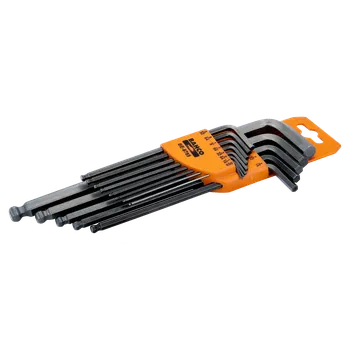 Šroubovák Sada dlouhých imbusů BAHCO BE-9785 (palcové rozměry)