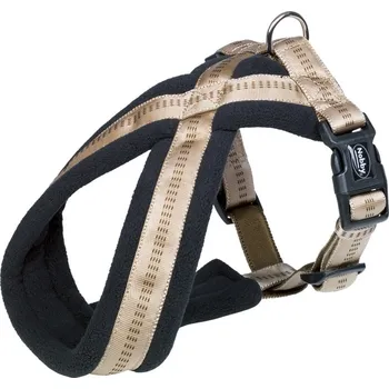 Postroj pro psa Nobby SOFT GRIP COMFORT postroj do X béžový M 45-70cm