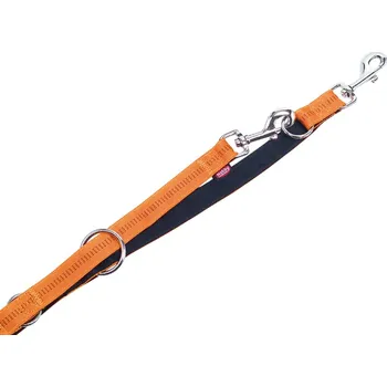 Vodítko pro psa Nobby SOFT GRIP vodítko 200cm / 15mm oranžová