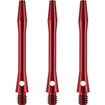 Příslušenství pro šipky Násadky Designa Aluminium Red Short