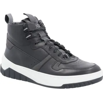 Pánská obuv HUGO Kůžoné tenisky Madison Hito | Barva:černý | Velikost:40