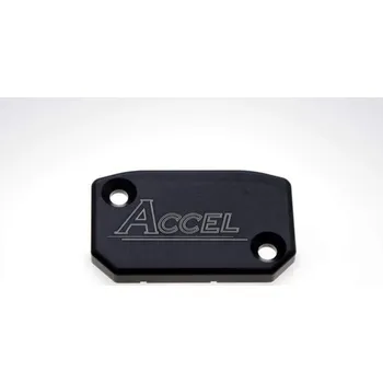 Brzdový komplet ACCEL víčko zásobníku brzdové kapaliny přední KTM (BREMBO) SX/EXC do 2013 barva černá
