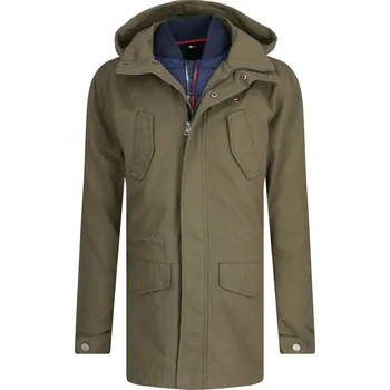 Pánská bunda Tommy Hilfiger Parka 2v1 | Barva:khaki | Velikost:176