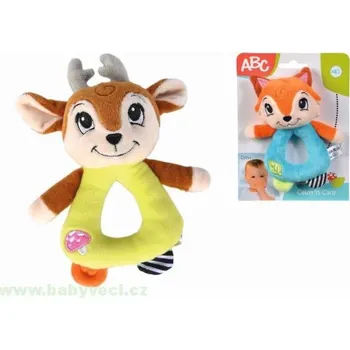 Plyšové chrastítko forest friends lesní zvířátka